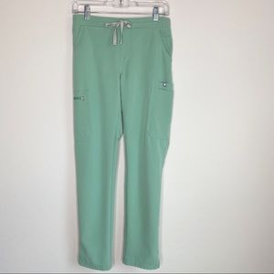Figs Women's Yola Skinny Scrub Pants in Light Green